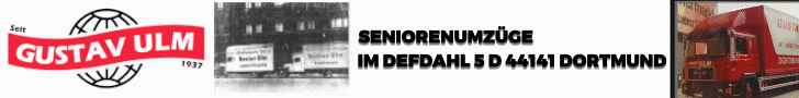 Banner Umzugsunternehmen Gustav Ulm KG Dortmund
